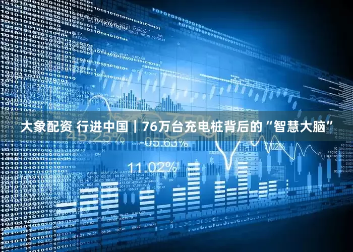 大象配资 行进中国｜76万台充电桩背后的“智慧大脑”